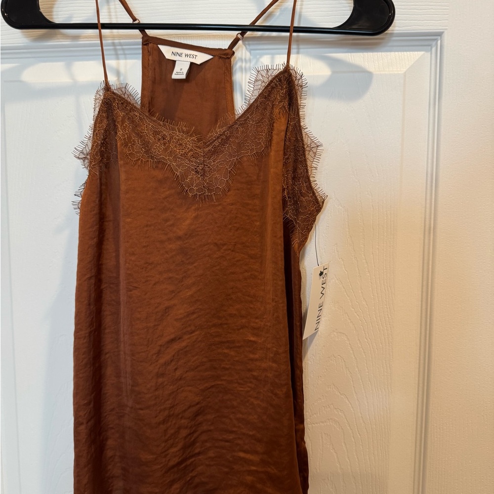 Nine West Maple Brown Layering Cami